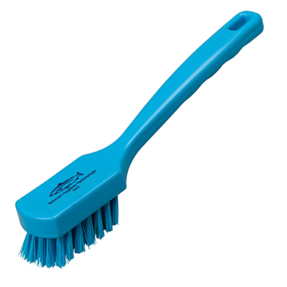Utility Brush Blue Bristle