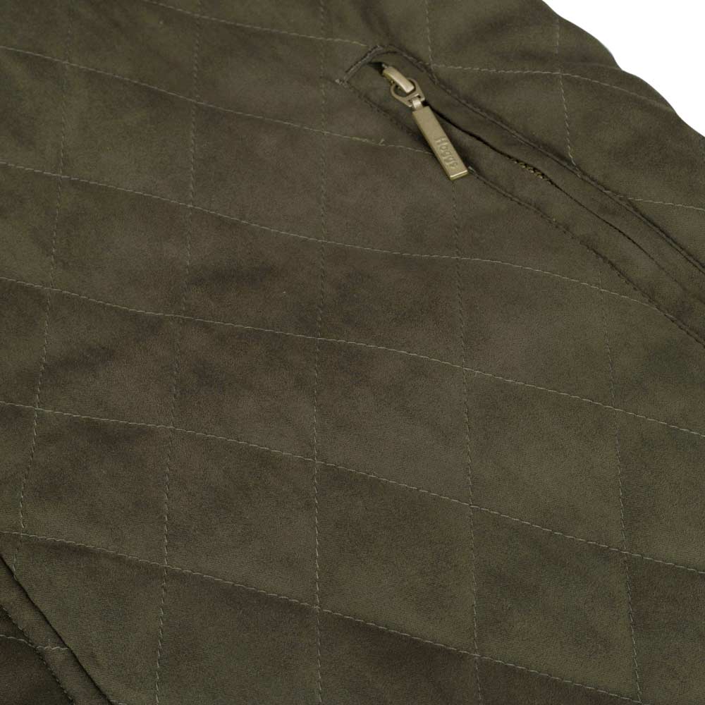 Hoggs of Fife Denholm Quilted Gilet Detail