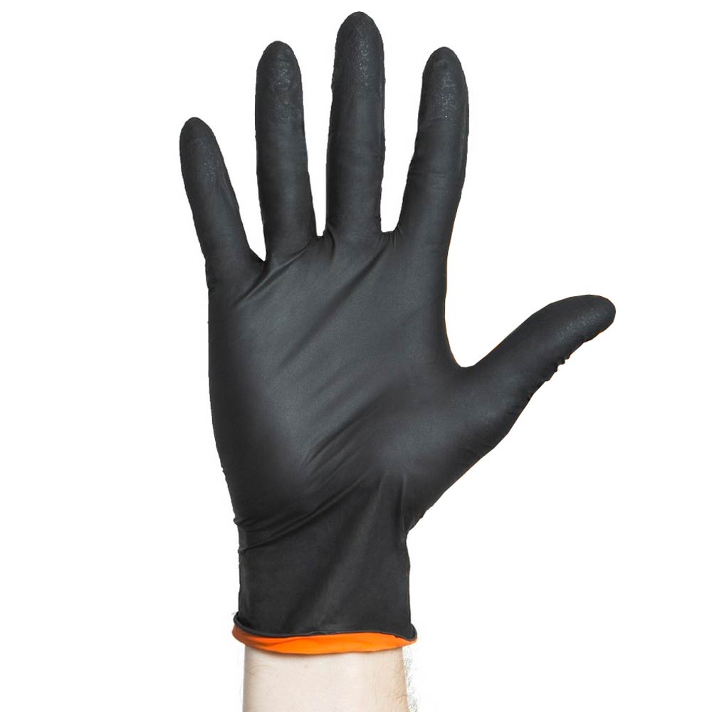 HALYARD Black-Fire Nitrile Examination Gloves