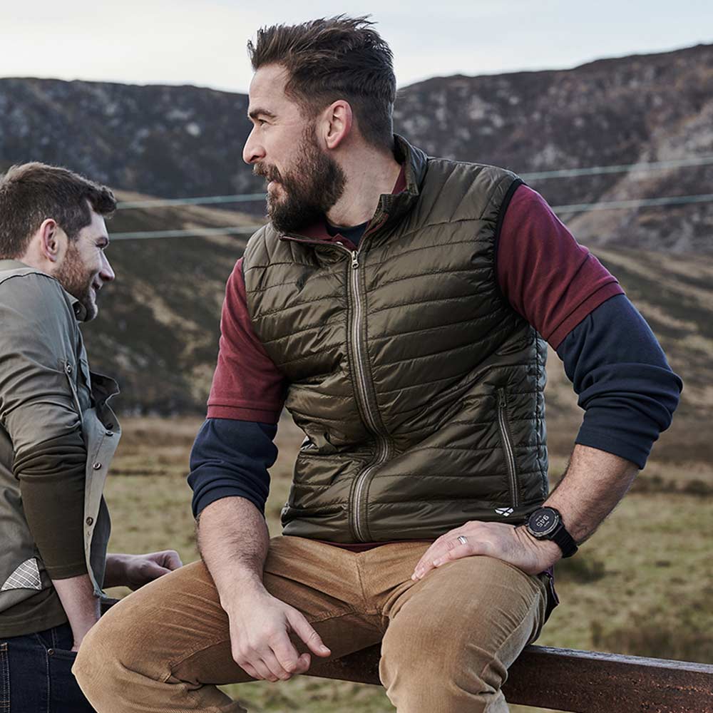 Hoggs of Fife Kingston Rip-Stop Gilet Outdoors