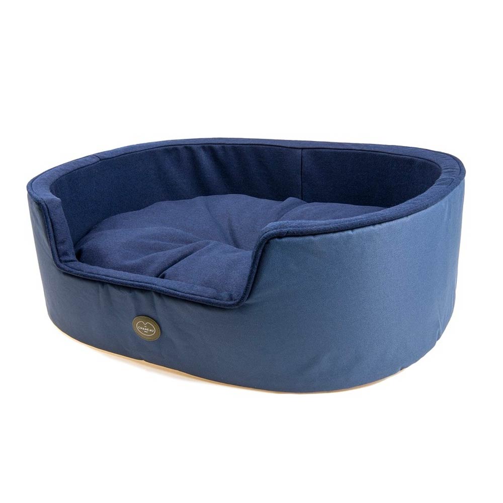 Le Chameau Luxury Dog Bed Dark Blue