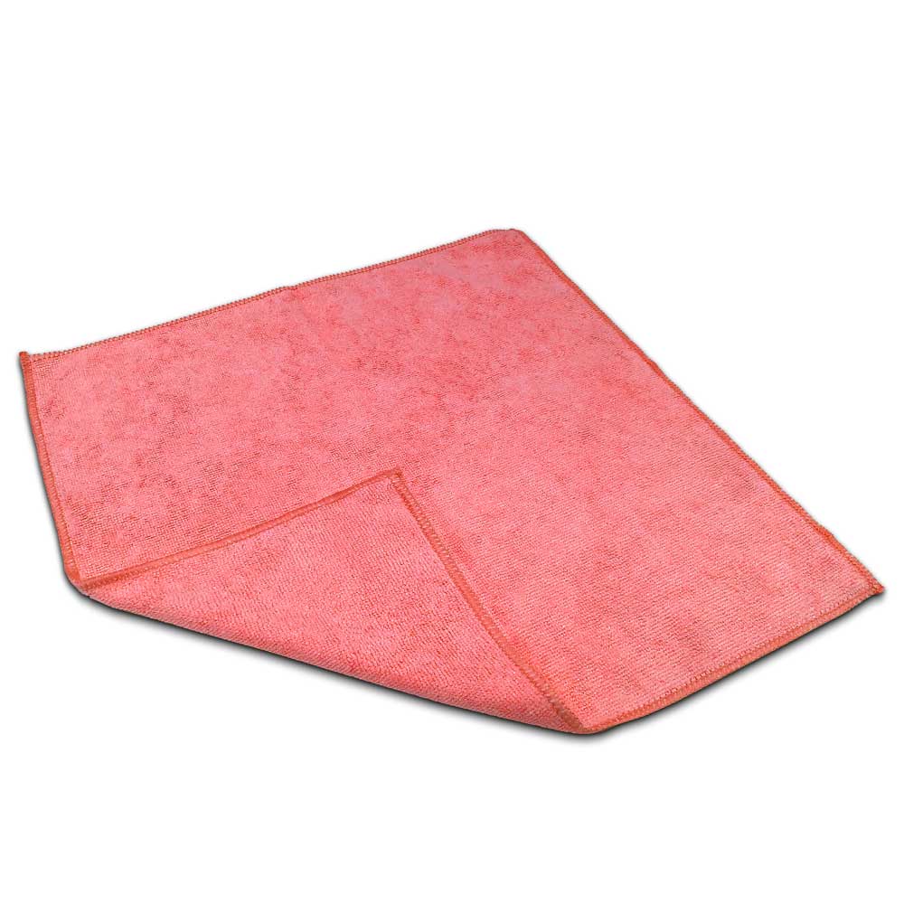 Large Microfibre Cloths Red