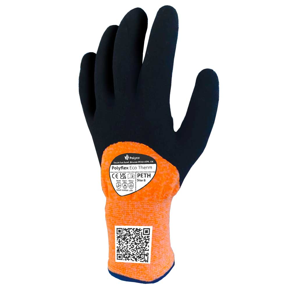 Polyflex Eco Therm Thermal Latex Coated Gloves