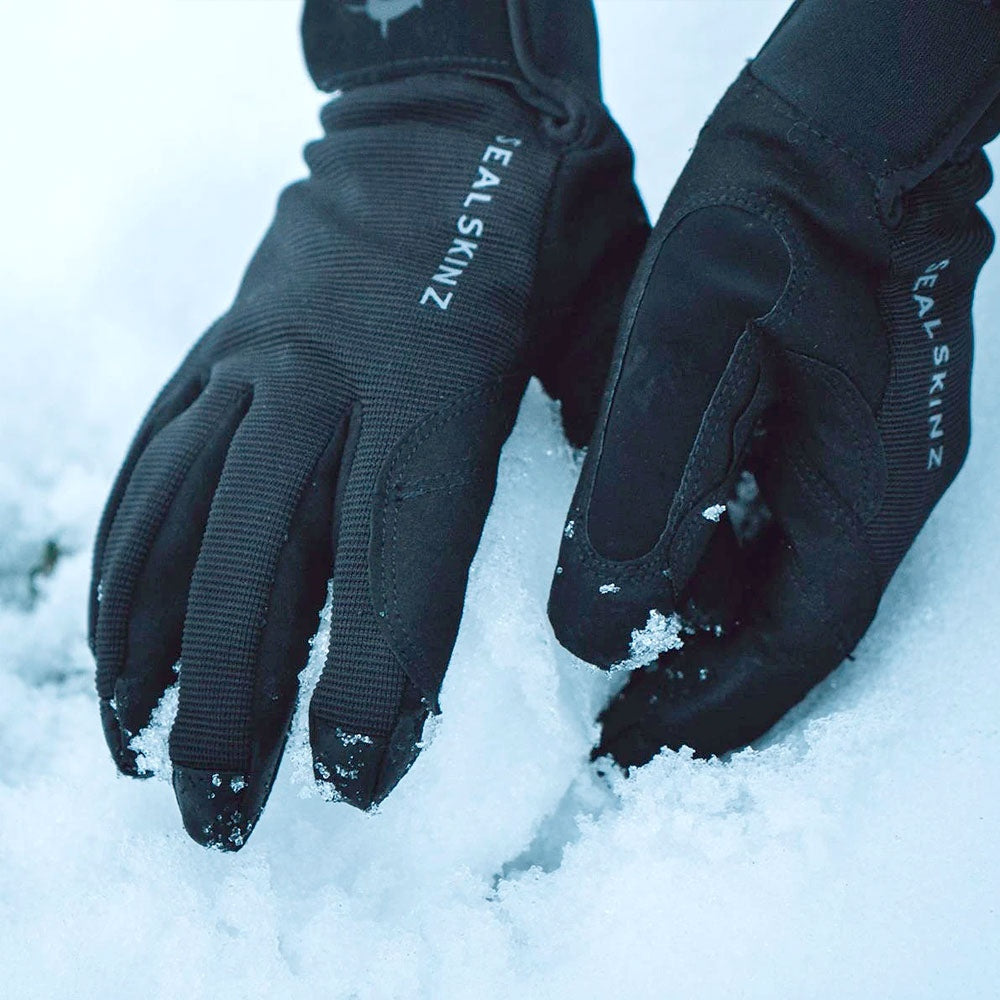 Sealskins All Weather Gloves Black and Grey 2