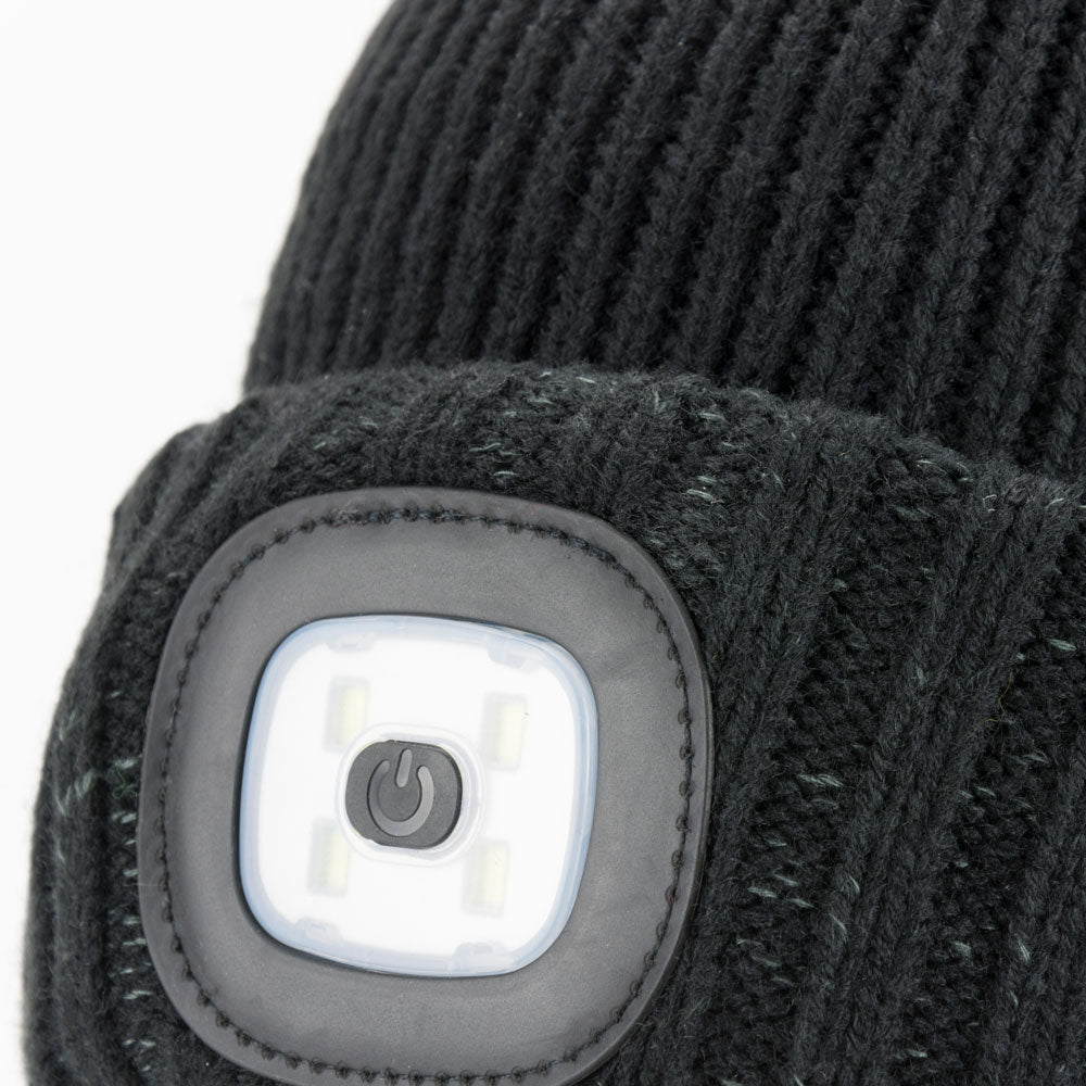 Sealskinz Waterproof Cold Weather LED Beanie Detail
