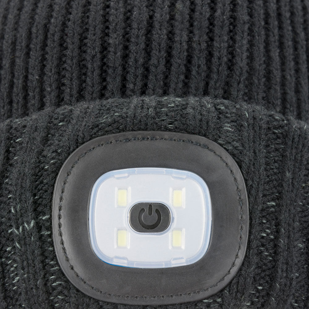 Sealskinz Waterproof Cold Weather LED Beanie Close Up
