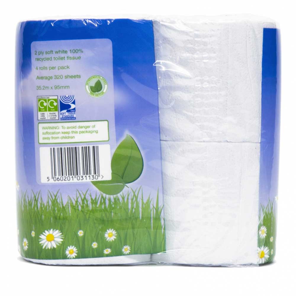 Ecoroll Recycled 2 Ply Toilet Paper Pack