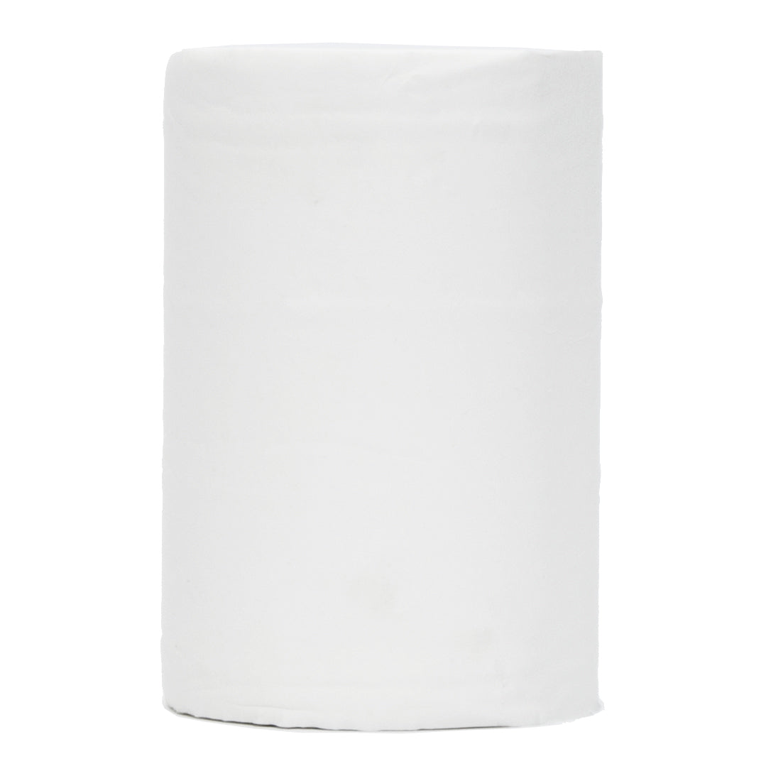 1 ply White Wiper Roll Standing