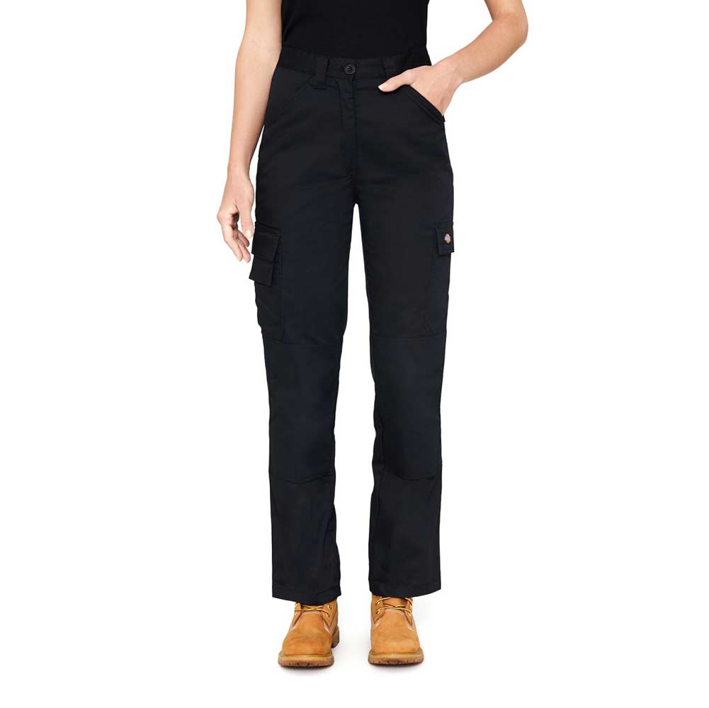 VF Dickies UK Dames W Everyday Flex Broek Zwart Werk Utility Broek, Zwart, 29W